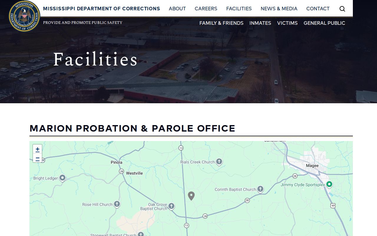 Marion County post-release supervision office details